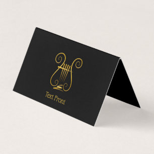 Golden Lyre Visitkort