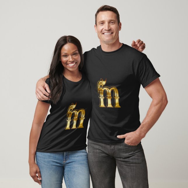 Golden M Brev T Shirt (Unisex)