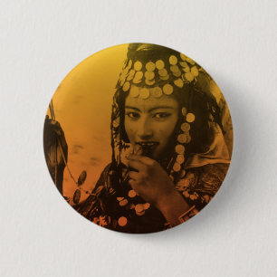 Golden Maghreb Ouled Naïl Berber Girl Female Woman Knapp