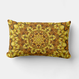 Golden Mandala Antique Abstract Design-63495 Lumbarkudde