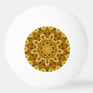 Golden Mandala Antique Abstract Design-63495 Pingisboll