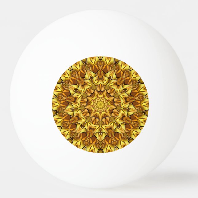 Golden Mandala Antique Abstract Design-63495 Pingisboll (Framsidan)