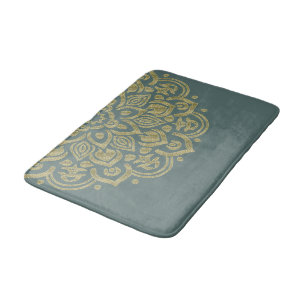 Golden Mandala - Bathmat Badrumsmatta