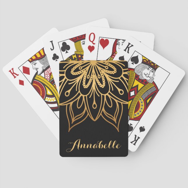 Golden Mandala Casinokort (Baksidan)