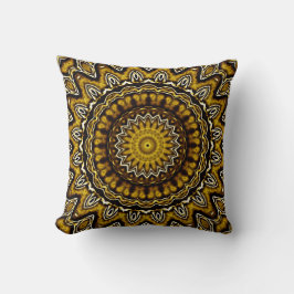 Golden Mandala Dekorativ kudde