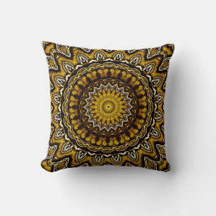 Golden Mandala Dekorativ kudde