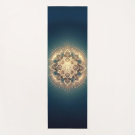 Golden Mandala Glow - Spiritual Symmetry