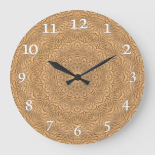 Golden mandala. "Golden Sand". Stor Klocka