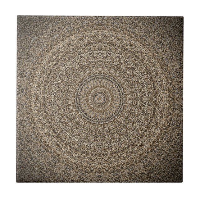 Golden Mandala Kakelplatta (Framsidan)