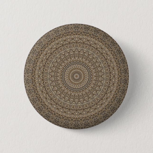 Golden Mandala Knapp (Framsida)