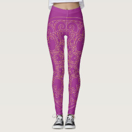 Golden Mandala - Leggings