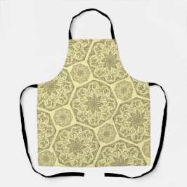 Golden Mandala Mosaic Mönster