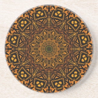 Golden Mandala Underlägg Sandsten