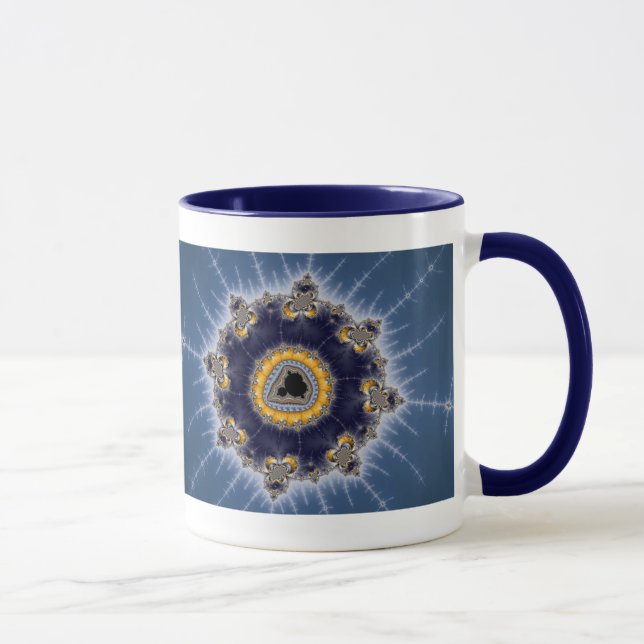 Golden Mandelbrot - Fractal Mugg (Höger)