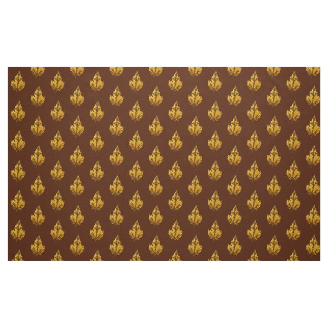 Golden Maple Löv Fabric Tyg (Fat Quarter)