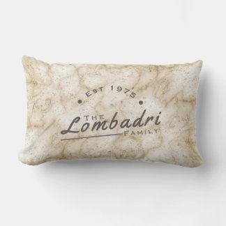 Golden Marble Lumbarkudde