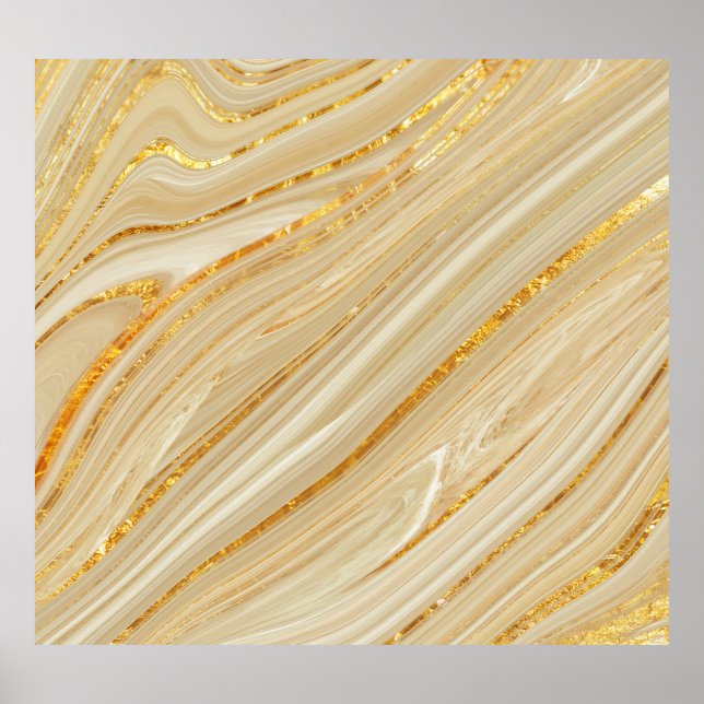 Golden marble: lyx struktur bakgrund. poster (Framsidan)