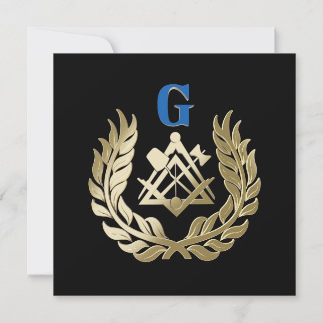 Golden masonry-symbol (Framsida)