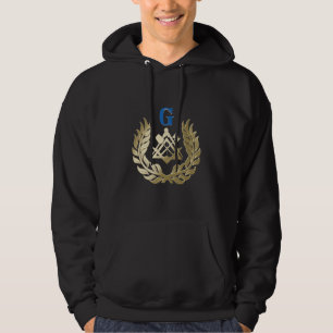 Golden masonry-symbol sweatshirt