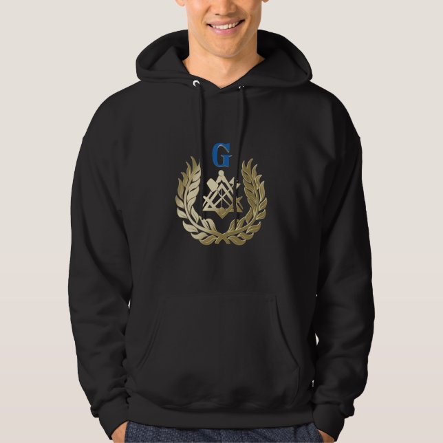 Golden masonry-symbol sweatshirt (Framsida)