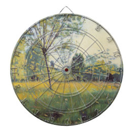 Golden Meadow (av Ferdinand Hodler) Darttavla