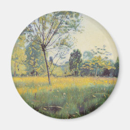 Golden Meadow (av Ferdinand Hodler) Magnet