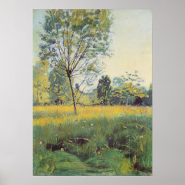 Golden Meadow (av Ferdinand Hodler) Poster