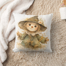 Golden Meadow Fairytale Throw Pillow Kudde