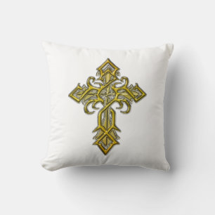 Golden Medieval Kor Dekorativ kudde II