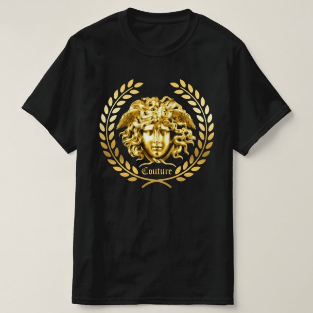 Golden Medusa T-Shirt (Design framsida)