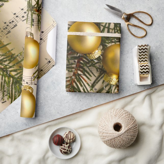 Golden Melody-juldekretet Presentpapper (Hantverk)