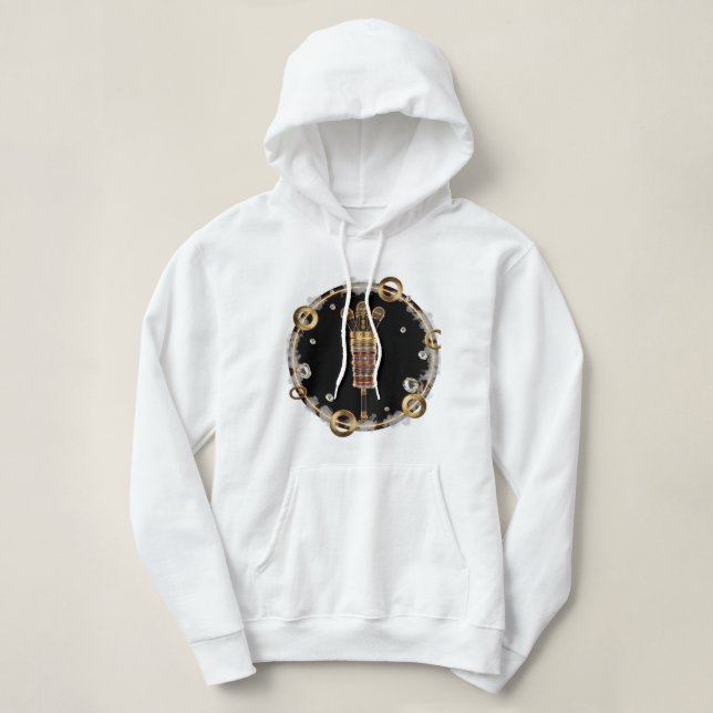Golden Mic Bouquet Hoodie 🎤 💎 T Shirt (Design framsida)