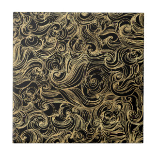 Golden Midnight Creation - Kakelplatta