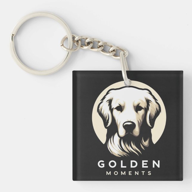 Golden Moments Sleek Minimalism Golden Retriever (Framsidan)