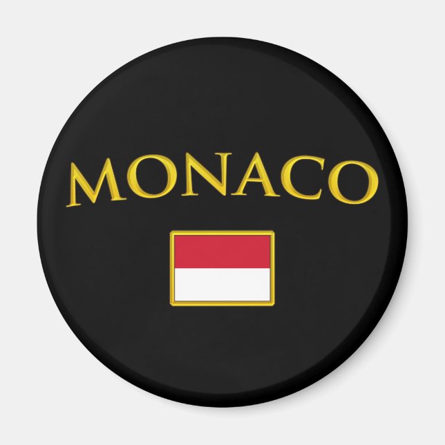 Golden Monaco Magnet (Framsidan)