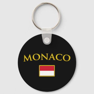 Golden Monaco Nyckelring
