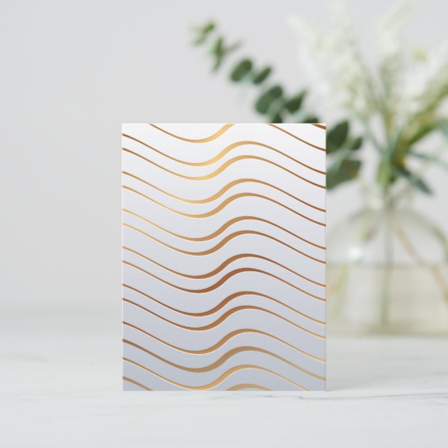 Golden Mönster 3 Vykort (Stående Fram)