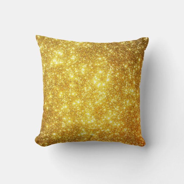 Golden mönster kudde (Framsida)