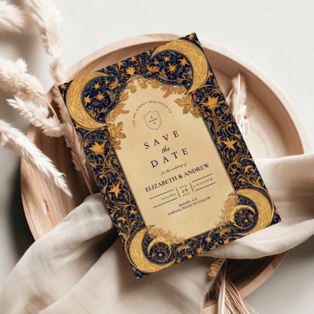 Golden Moonlit Baroque Wedding Spara Datumet (Skapare uppladdad)