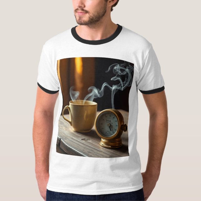 Golden Morgonpris - Far dag Vinta T Shirt (Framsida)