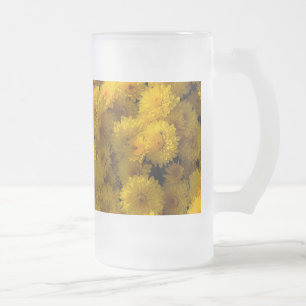 Golden Morsa Frosted Glass Beer Mugg