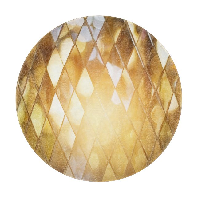 Golden Mosaic: Shining Glass Effect. (Framsidan)