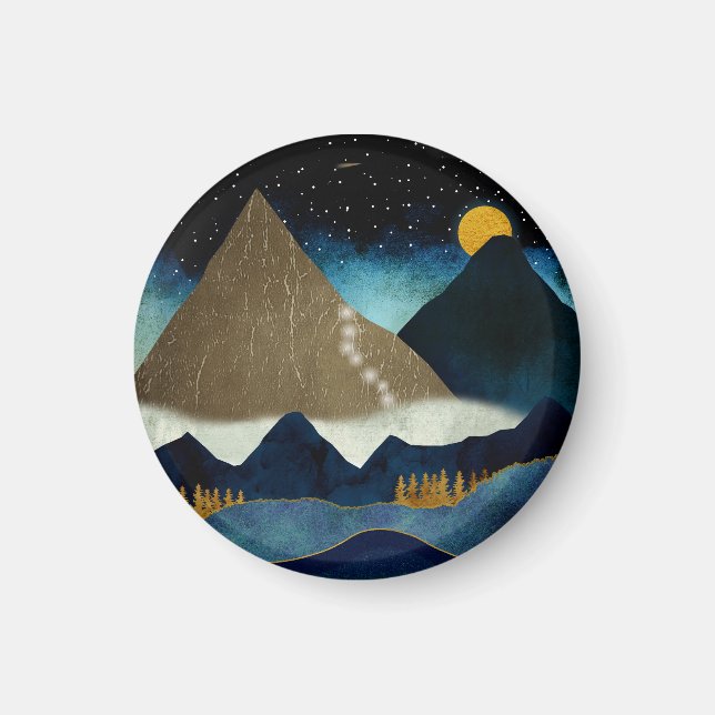 Golden Mountain Klibers Magnet (Framsidan)
