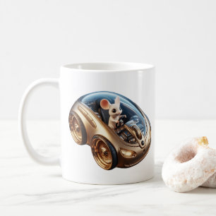 Golden Mouse-Mobile: Lite Mouse Uppdrag Kaffemugg