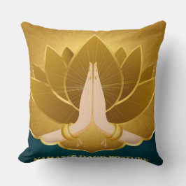 Golden Namaste Pillow Kudde
