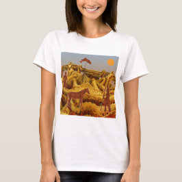 Golden Native America T Shirt