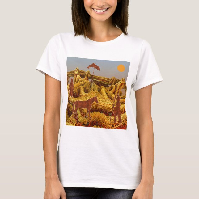 Golden Native America T Shirt (Framsida)