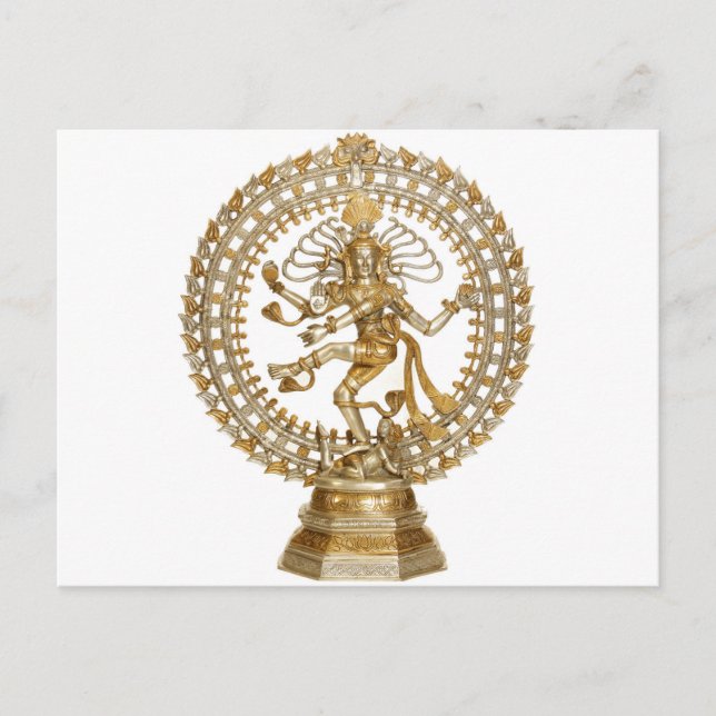 GOLDEN NATRAJ VYKORT (Framsida)