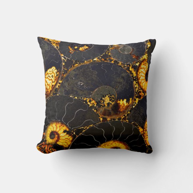 Golden Nautilus Kudde (Framsida)