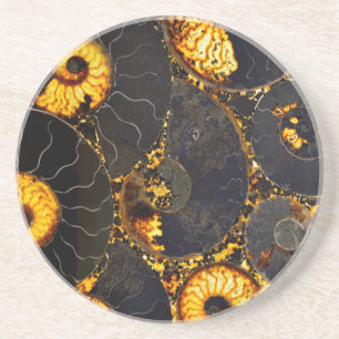Golden Nautilus Underlägg Sandsten